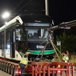8’inci tramvay konforlu ulaşım ailesine katıldı