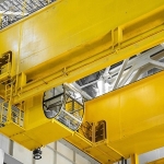 Akkuyu NGS’nin 2’nci güç ünitesi’nin makine dairesine ait ana köprülü vinç devreye alındı