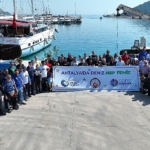 Balıkçı Barınağı’nda deniz dip temizliği