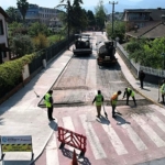 Başiskele sahilinde trafik ve yaya düzeni yenileniyor