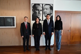 Başkan Çerçioğlu’na AYSO Yönetim Kurulu Başkanı Maraş ve Gözlüklü’den Ziyaret