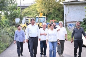 Başkan Kocaman Asfalt Çalışmalarını Yerinde İnceledi