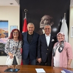 Başkan Topaloğlu’ndan Başkan Çervatoğlu’na ziyaret