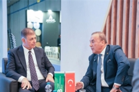 Başkan Tugay’dan İtalya’da Marble İzmir temasları