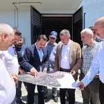 Büyükakın, Cumaköy ve Ovacık’taki altyapı çalışmalarını inceledi