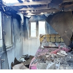 Büyükşehir’den evi yanan vatandaşa yardım eli