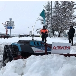 Büyükşehir’den karla mücadelede robotik teknoloji
