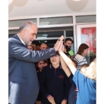 Canik'te Hem Öğrenciler Hem Aileler Sevinçli