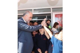 Canik'te Hem Öğrenciler Hem Aileler Sevinçli