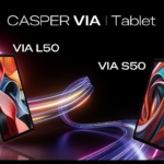 Casper 2025 Yılına Damga Vuracak İki Yeni Tableti VIA L50 ve VIA S50’yi Satışa Sundu!