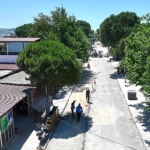 Didim Belediyesi Balat Mahallesi’nde Taş Döşeme Çalışmalarını Sürdürüyor