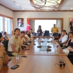 Erasmus öğrencileri Kemer Belediyesi’nde