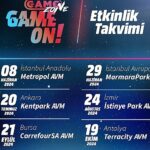 GameZone Game On Etkinliği tüm heyecanıyla devam ediyor!