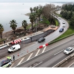 Gölcük kuzey yan yol da trafiğe açıldı