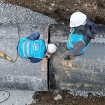 Halıdere’de Altyapı Çalışmaları Tüm Hızıyla Devam Ediyor