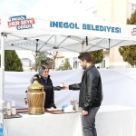 İnegöl Belediyesi’nden Öğrencilere Ücretsiz Çorba İkramı