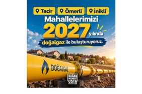 İznik’te Üç Mahalle Daha Doğalgaza Kavuşuyor