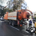 Karaburun’da şiddetli yağış sonrası İZSU’dan hızlı müdahale
