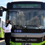 Kocaeli’de ulaşıma “anne eli” değdi