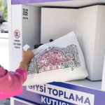 Konaklıların eski giysileri çöpe değil geri dönüşüme gidiyor