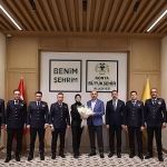 Konya İtfaiyesi Başkan Altay’ı Ziyaret Etti