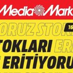 MediaMarkt’ta Stokları Eritiyoruz Kampanyası Devam Ediyor!