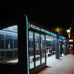 Millet Bahçesi’ne LED’li, modern konsept durak