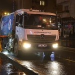 Nevşehir Belediyesi Ekipleri Atatürk Bulvarı’nda Temizlik Yaptı