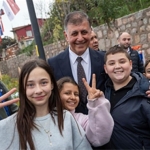 Park tamam sırada iki spor sahası var