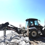 Şehir Mezarlığı Yanındaki Görüntü ve Çevre Kirliliği Gideriliyor