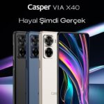 Türkiye’nin En Beğendiği Renkler Casper VIA X40’ta!