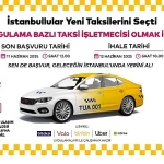 ‘Uygulama Bazlı Taksi Taşımacılığı’ Hayata Geçiriliyor